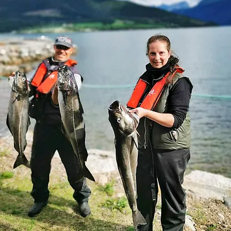10 Person In Eidsvag-by Traum Сasa de vacaciones Rød